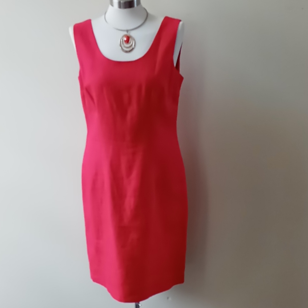 Vintage NY Sake Linen Dress